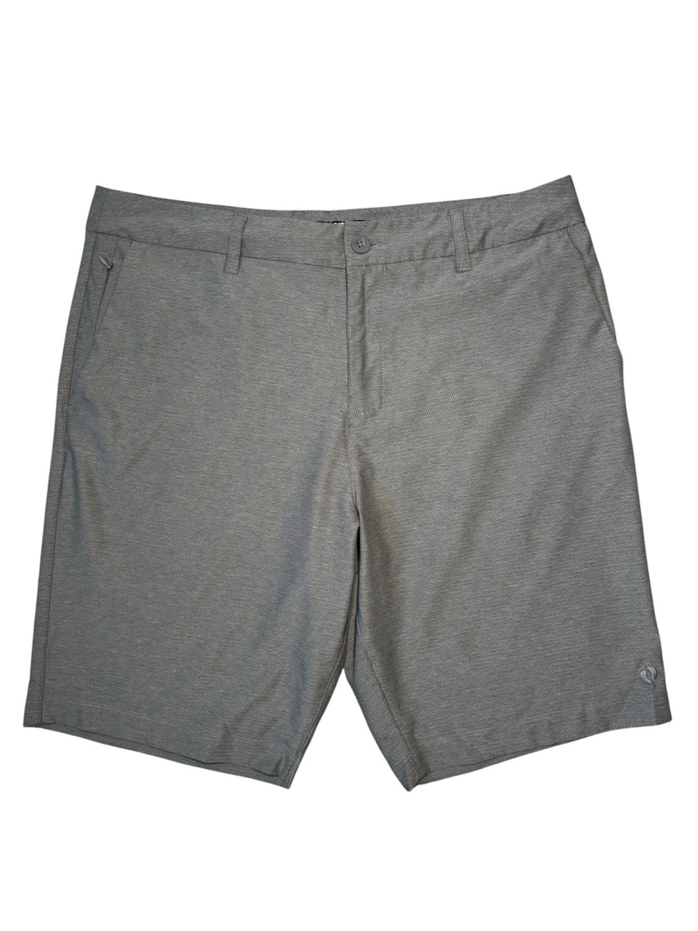 Hang Ten Men's Gray Hybrid Walk Shorts